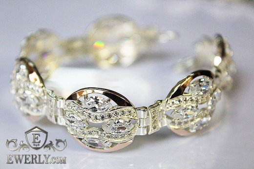 Bracelet for women of  silver to buy 01028YF