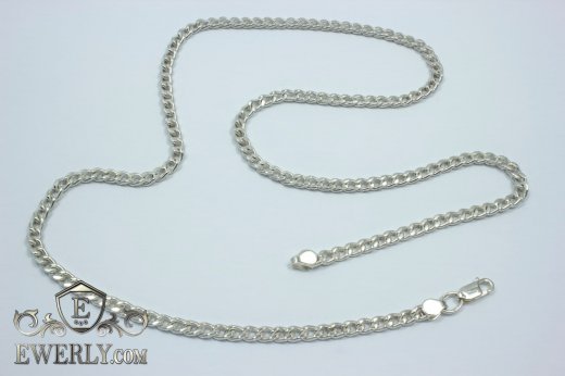 Chain "Carapace" of sterling silver to buy 111014QL