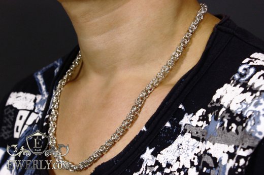 Chain "Malvina" of sterling silver to buy 111012TM