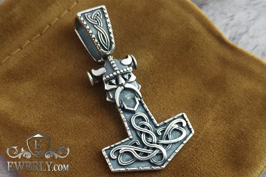 Buy pendant Thor's Hammer of sterling silver