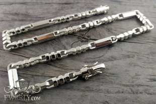 Thick silver chain, фото